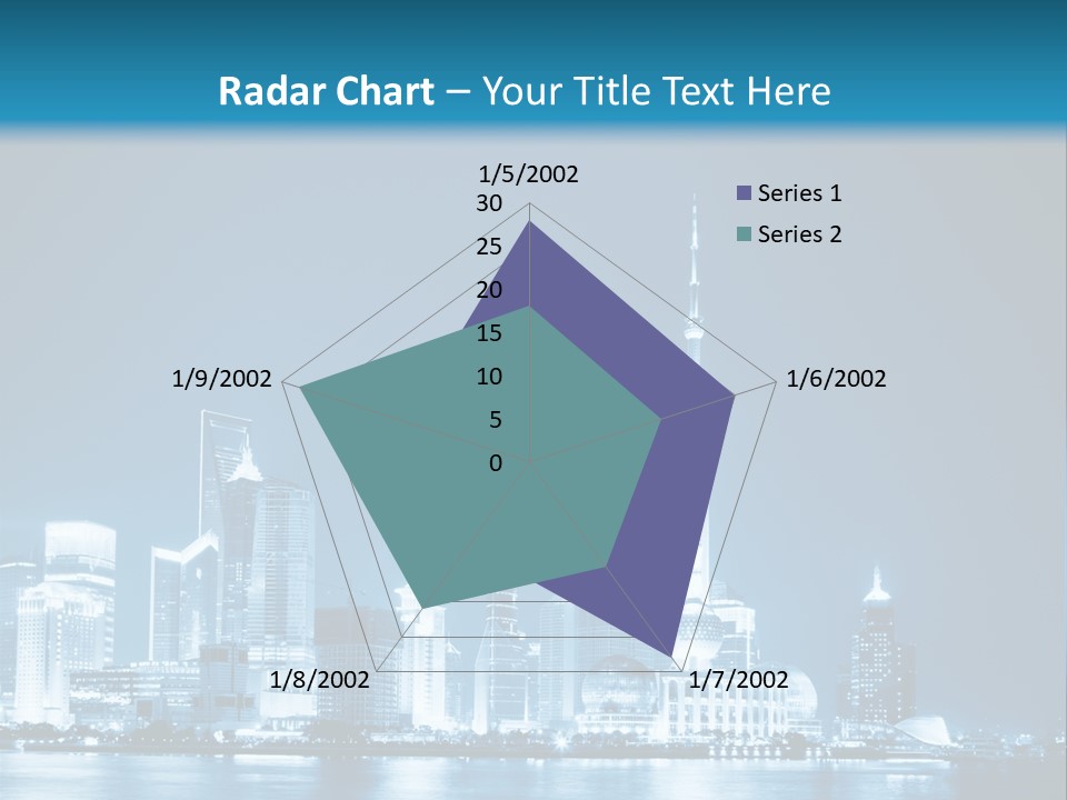Architecture Business Skyline PowerPoint Template