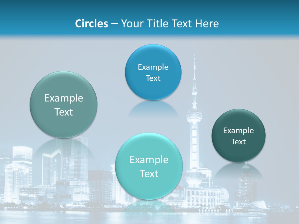 Architecture Business Skyline PowerPoint Template