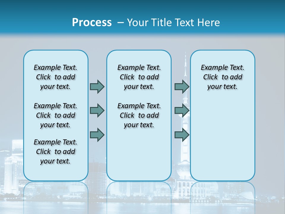 Architecture Business Skyline PowerPoint Template