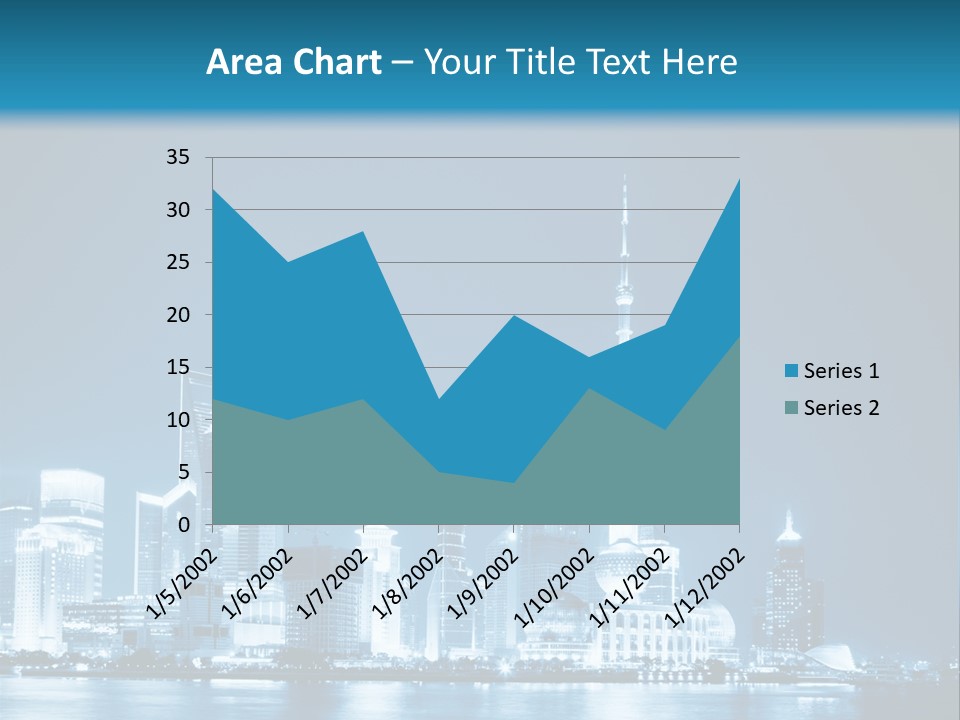 Architecture Business Skyline PowerPoint Template
