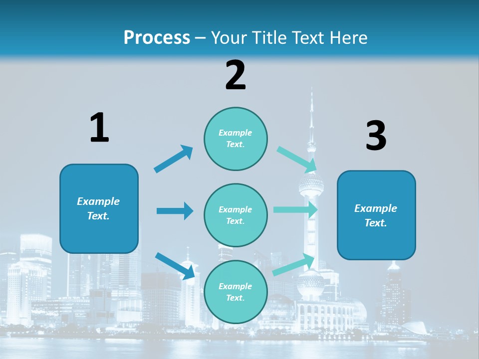Architecture Business Skyline PowerPoint Template