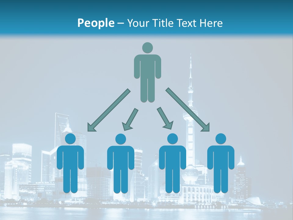 Architecture Business Skyline PowerPoint Template