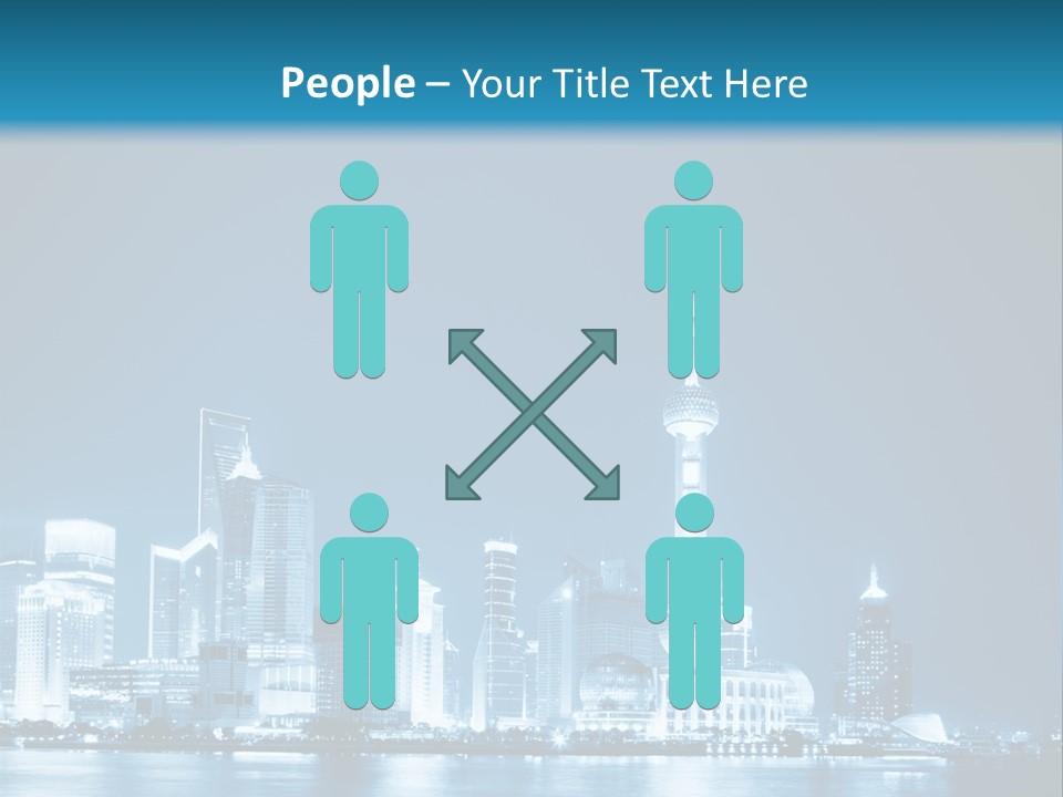 Architecture Business Skyline PowerPoint Template