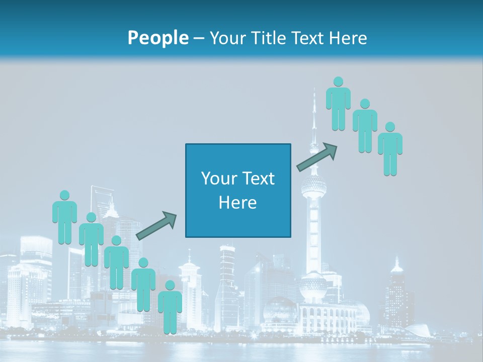 Architecture Business Skyline PowerPoint Template