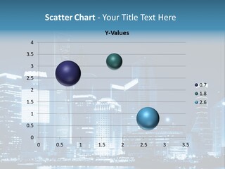 Cityscape Oriental Office PowerPoint Template