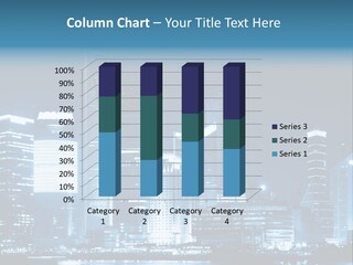 Cityscape Oriental Office PowerPoint Template