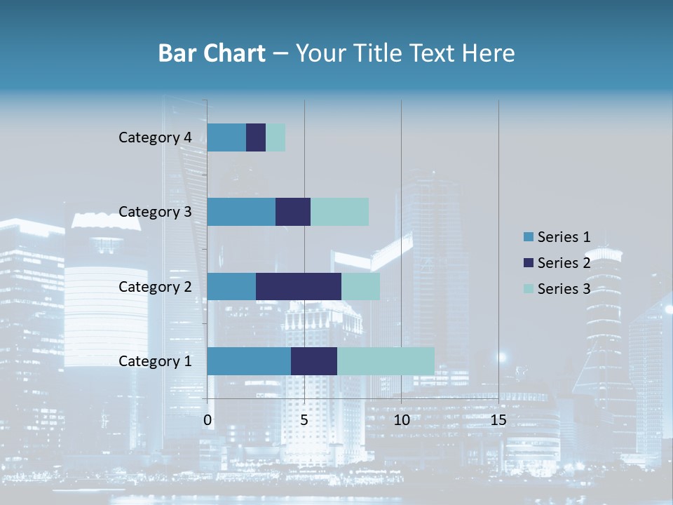 Cityscape Oriental Office PowerPoint Template