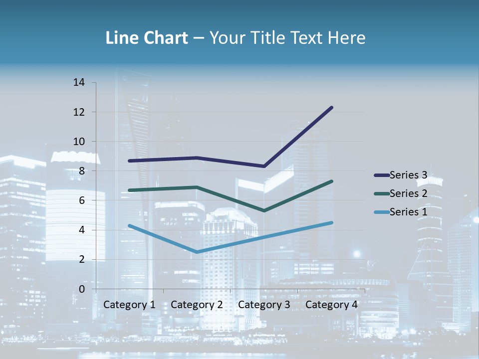 Cityscape Oriental Office PowerPoint Template