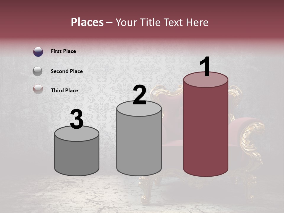 Nobody Dark Stained PowerPoint Template