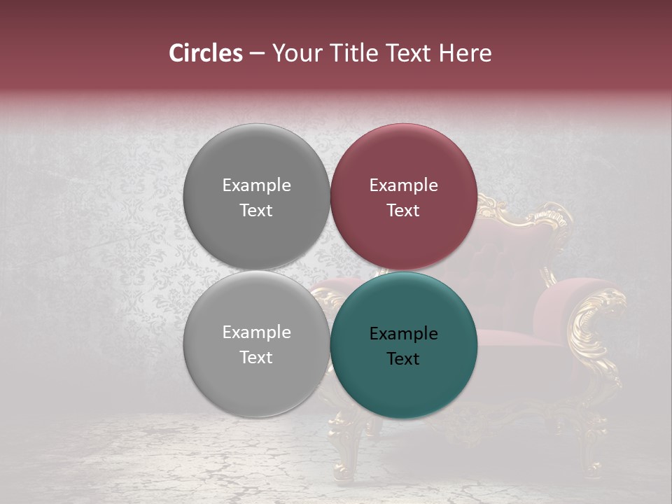 Nobody Dark Stained PowerPoint Template