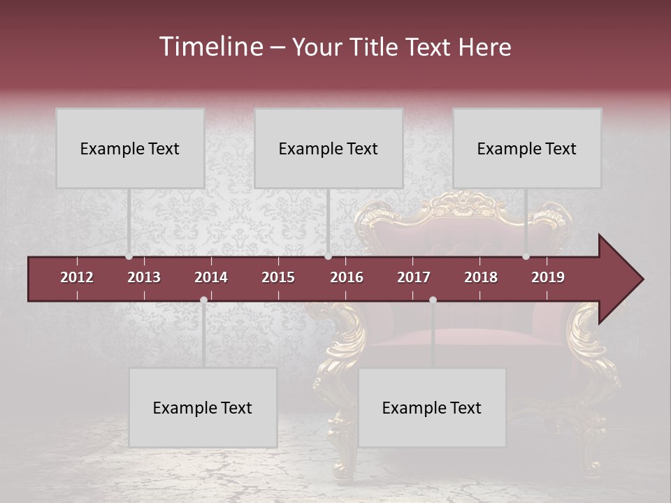 Nobody Dark Stained PowerPoint Template