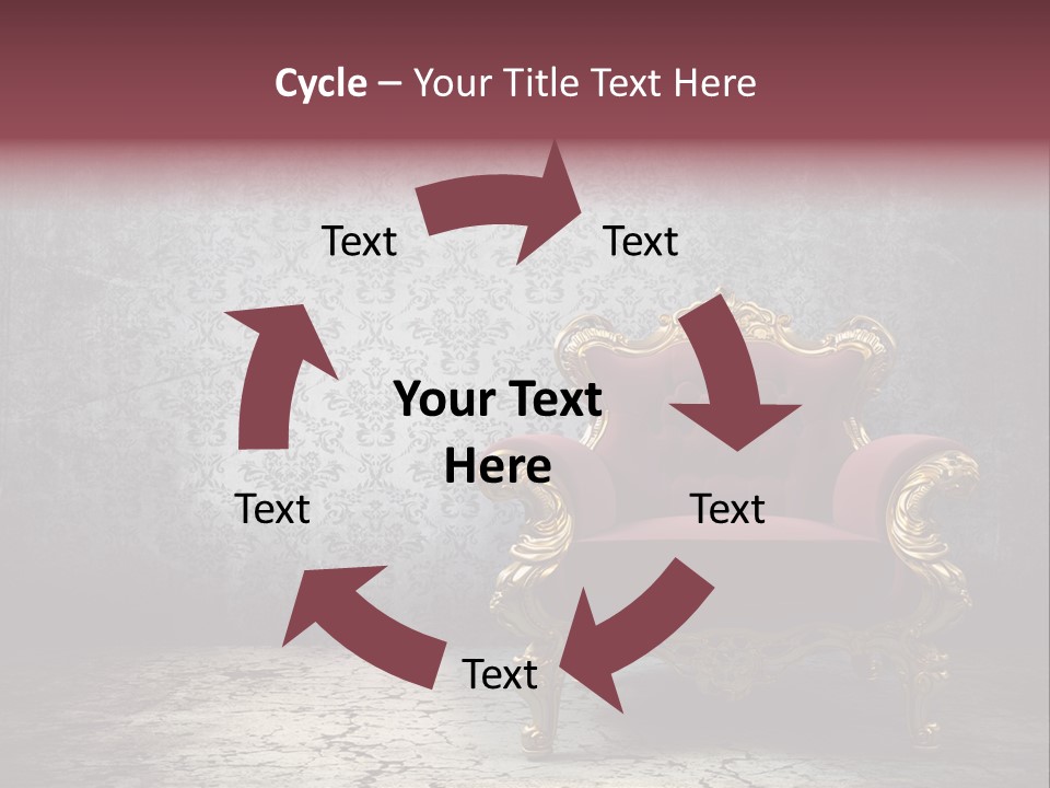 Nobody Dark Stained PowerPoint Template