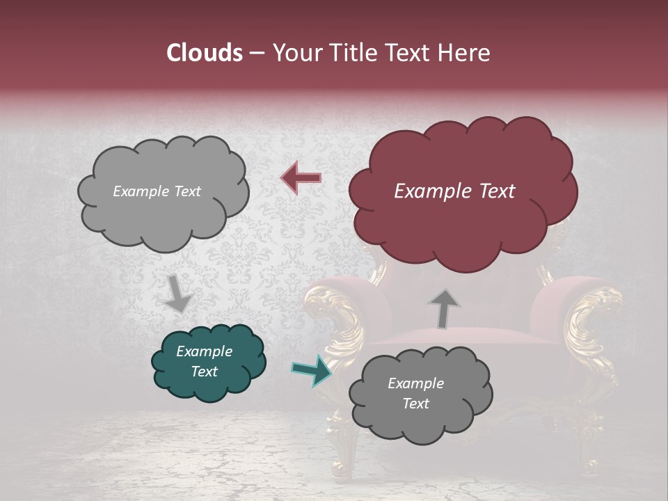 Nobody Dark Stained PowerPoint Template