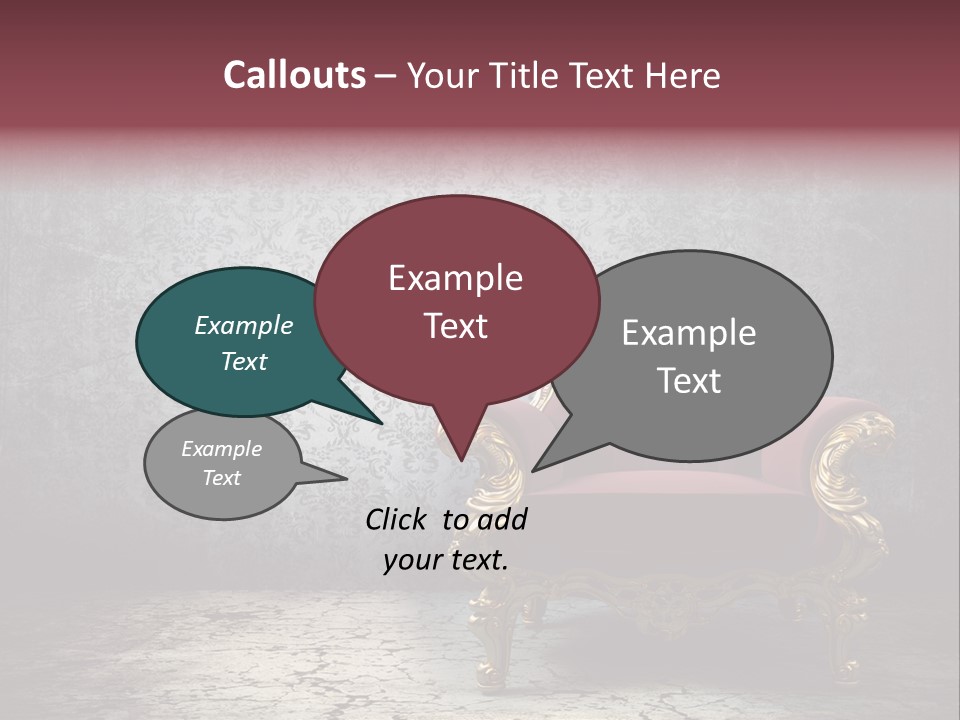 Nobody Dark Stained PowerPoint Template