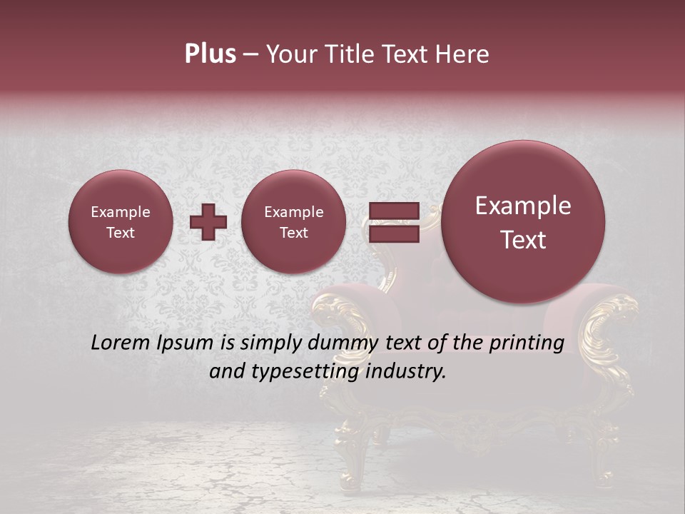 Nobody Dark Stained PowerPoint Template