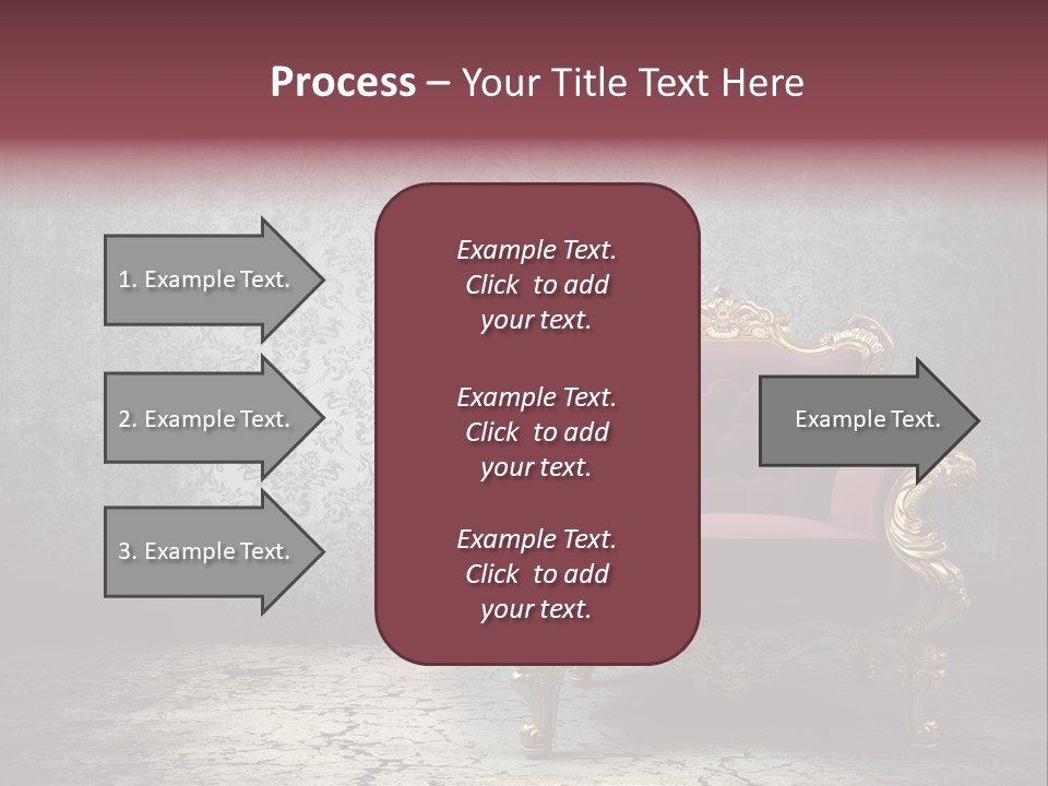 Nobody Dark Stained PowerPoint Template