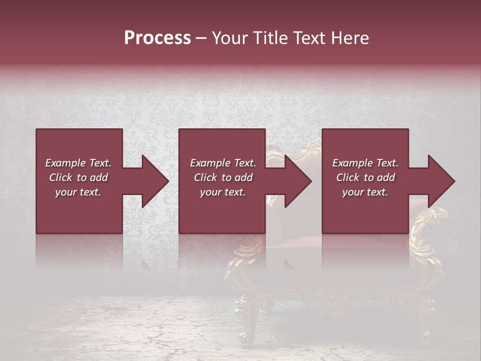 Nobody Dark Stained PowerPoint Template