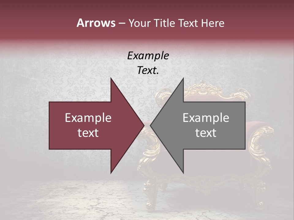 Nobody Dark Stained PowerPoint Template