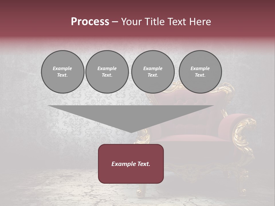 Nobody Dark Stained PowerPoint Template