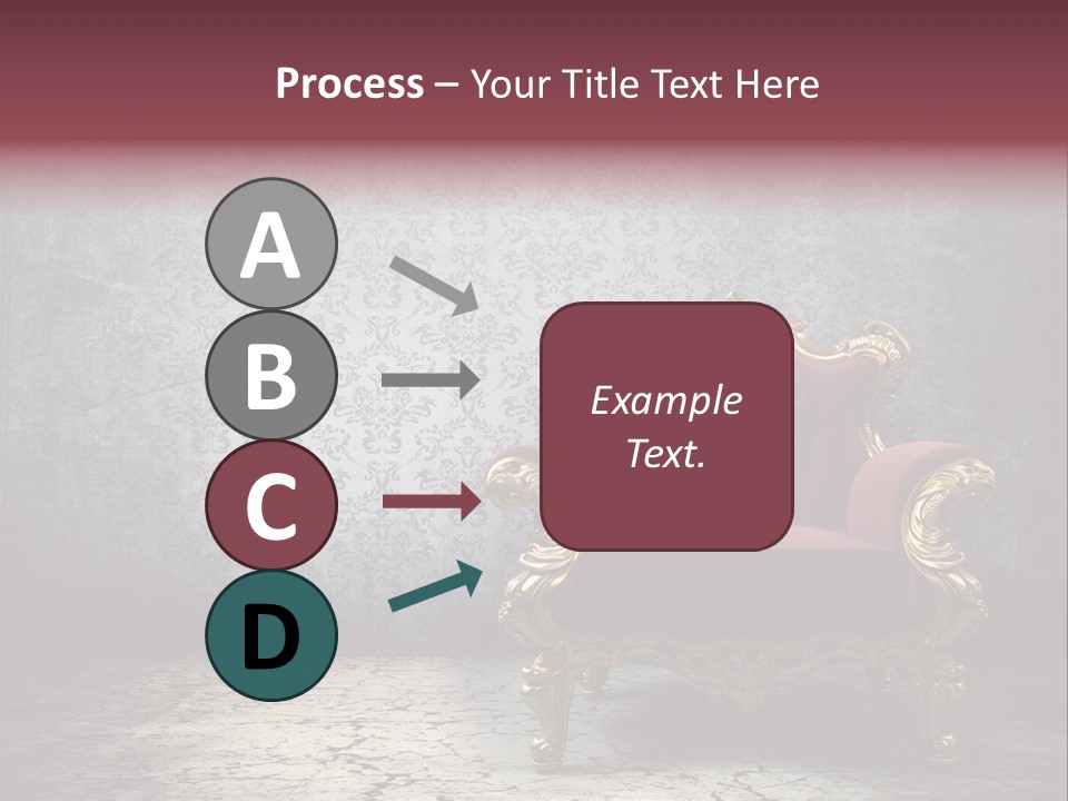 Nobody Dark Stained PowerPoint Template