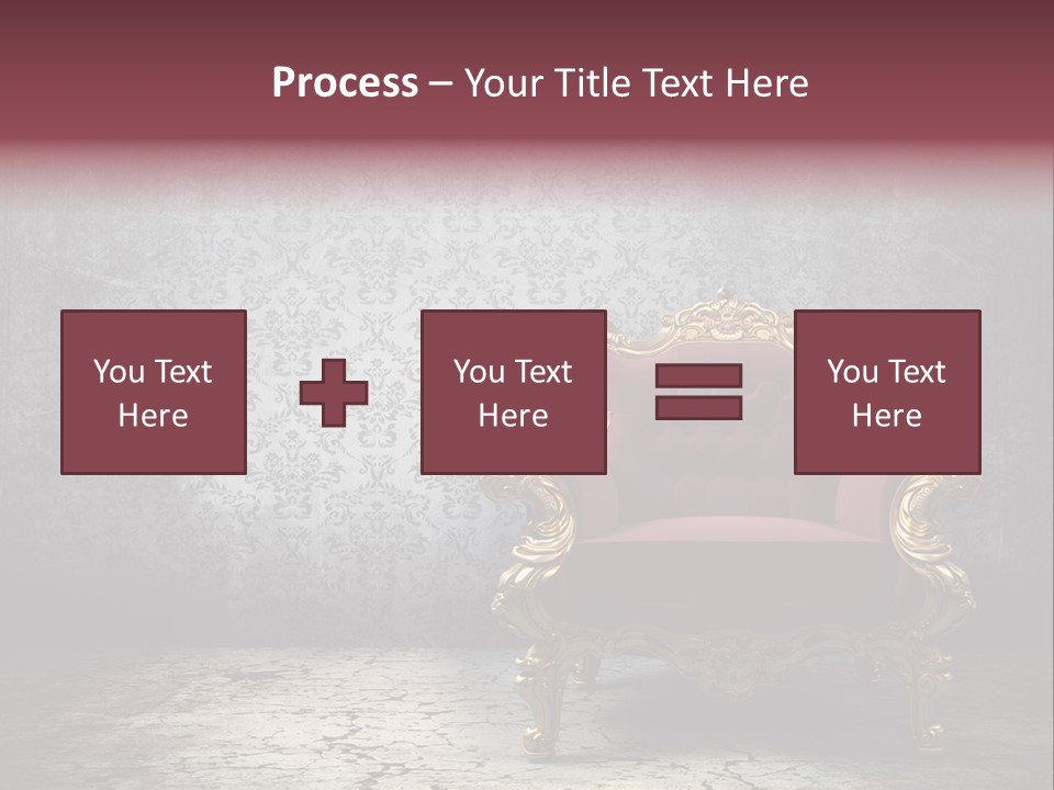 Nobody Dark Stained PowerPoint Template