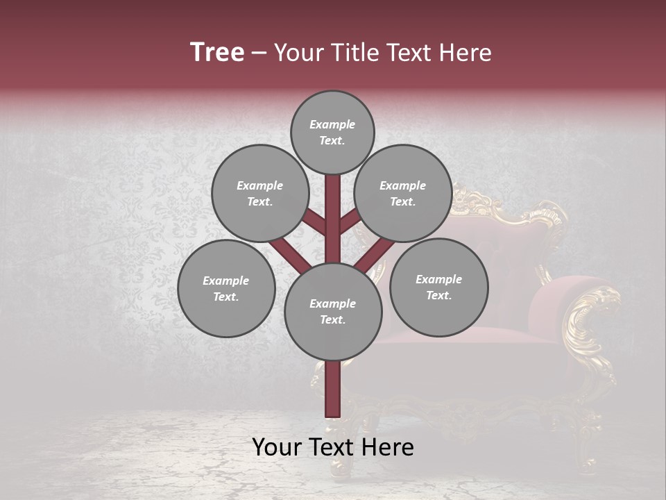 Nobody Dark Stained PowerPoint Template