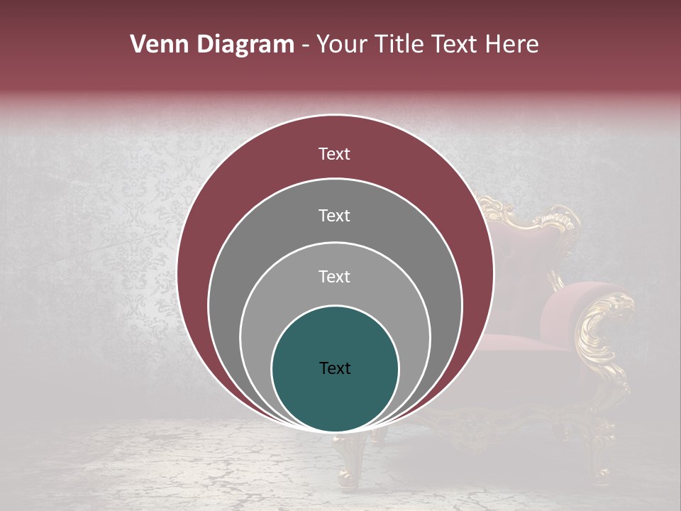 Nobody Dark Stained PowerPoint Template