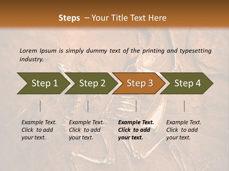 Paleontology Evolution Biology PowerPoint Template