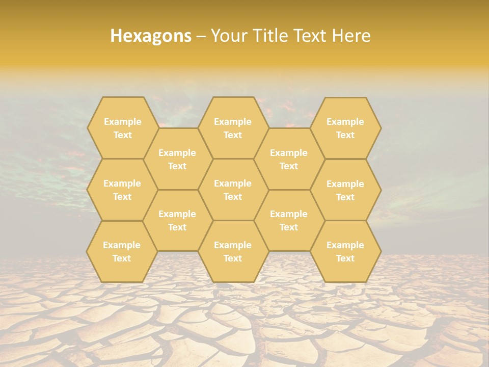 Land Surface Close Up PowerPoint Template