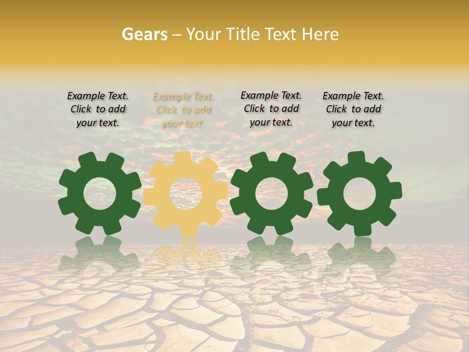 Land Surface Close Up PowerPoint Template