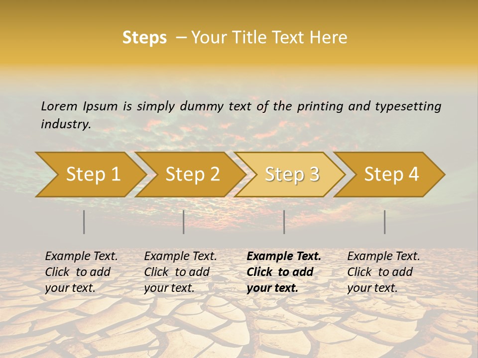 Land Surface Close Up PowerPoint Template