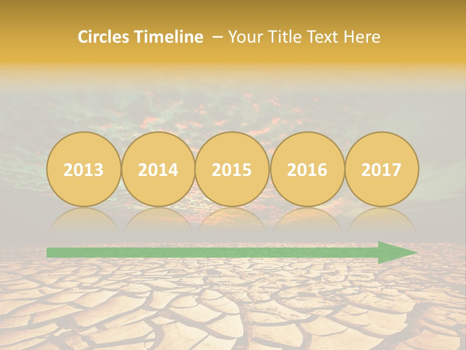 Land Surface Close Up PowerPoint Template