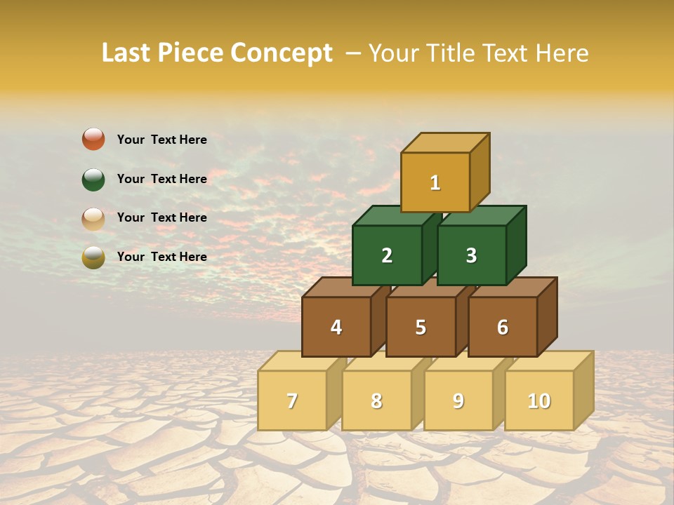 Land Surface Close Up PowerPoint Template