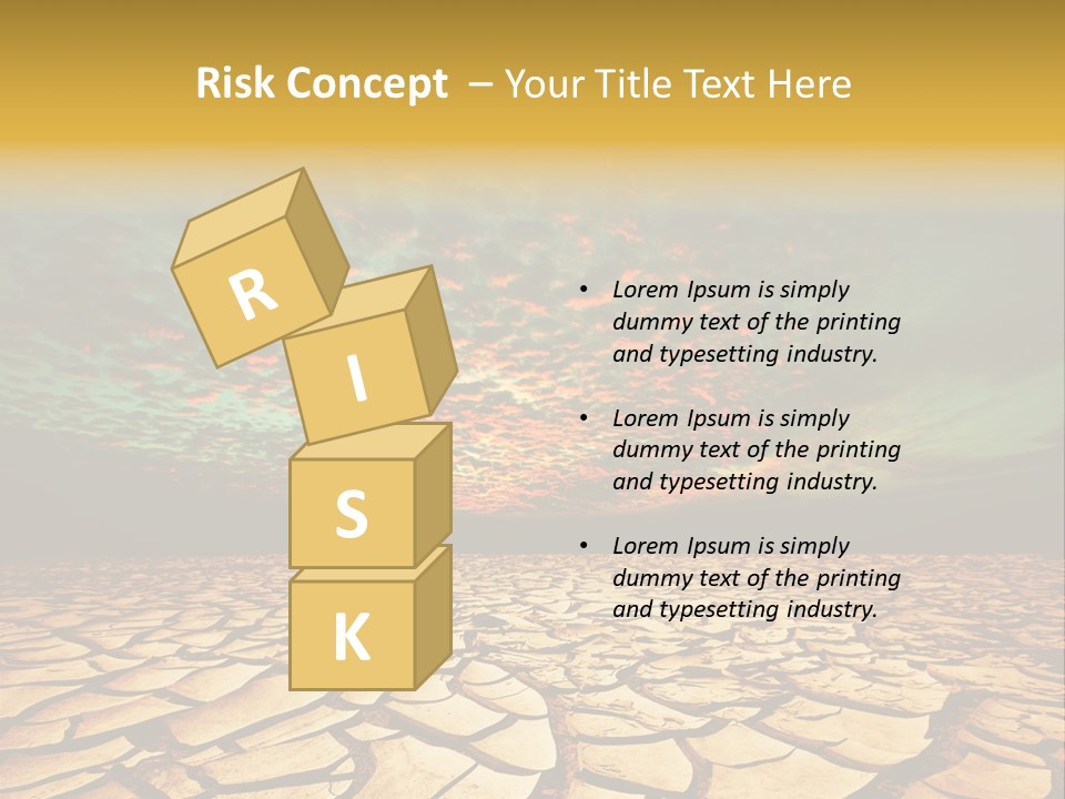 Land Surface Close Up PowerPoint Template