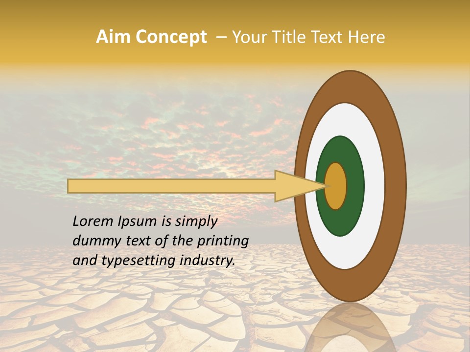 Land Surface Close Up PowerPoint Template