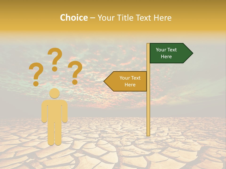 Land Surface Close Up PowerPoint Template