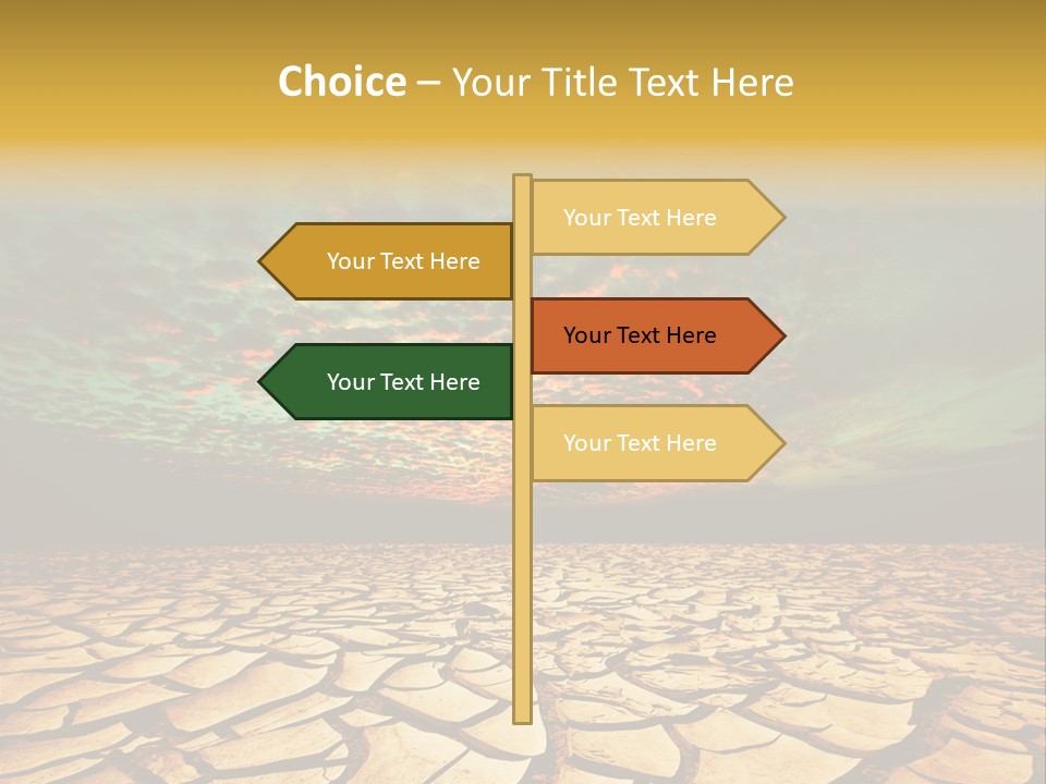 Land Surface Close Up PowerPoint Template