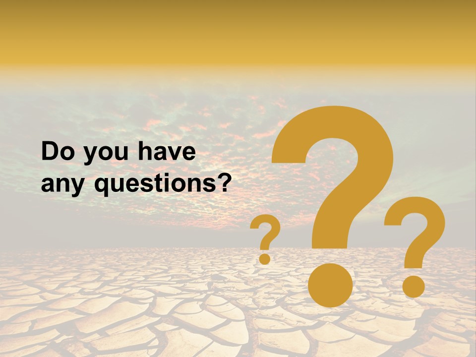 Land Surface Close Up PowerPoint Template