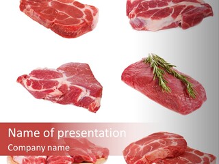 Raw Cook Domestic PowerPoint Template