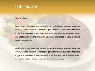 Sausage Dine Nutrition PowerPoint Template