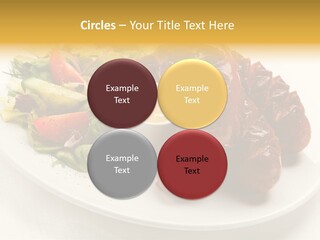 Sausage Dine Nutrition PowerPoint Template