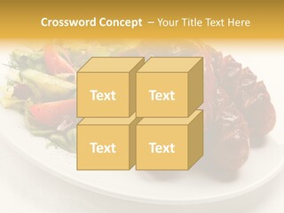 Sausage Dine Nutrition PowerPoint Template