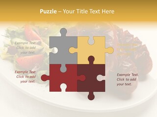 Sausage Dine Nutrition PowerPoint Template
