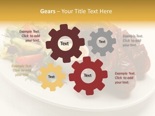 Sausage Dine Nutrition PowerPoint Template