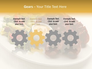 Sausage Dine Nutrition PowerPoint Template