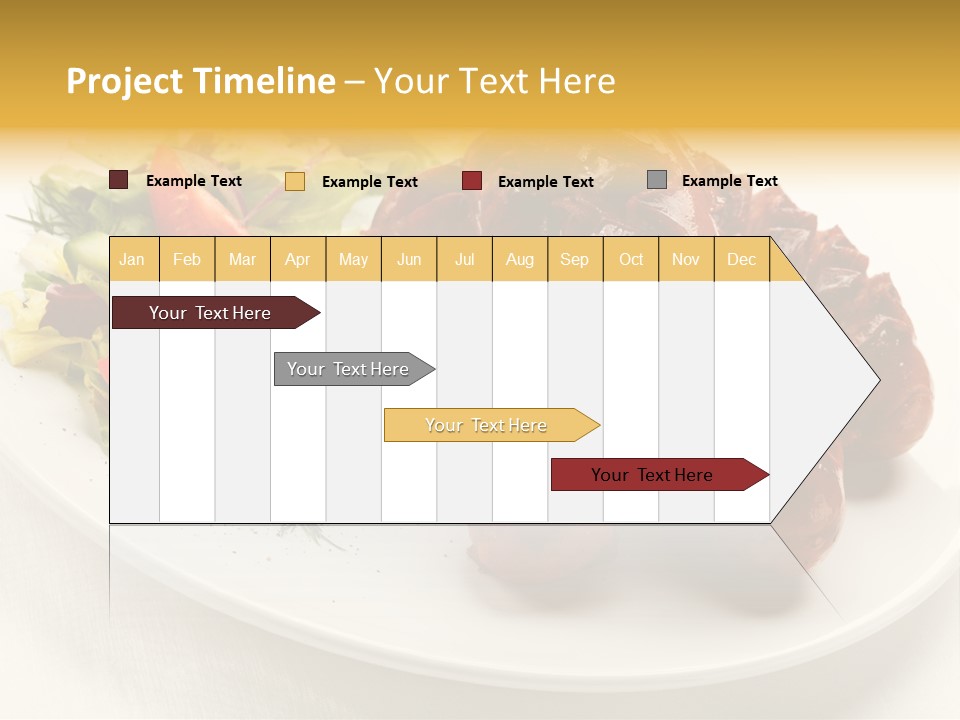 Sausage Dine Nutrition PowerPoint Template