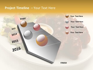 Sausage Dine Nutrition PowerPoint Template