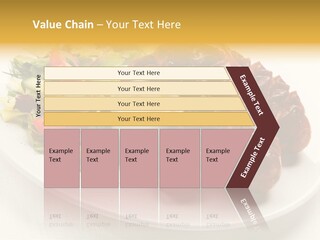 Sausage Dine Nutrition PowerPoint Template