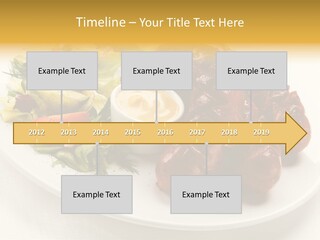 Sausage Dine Nutrition PowerPoint Template