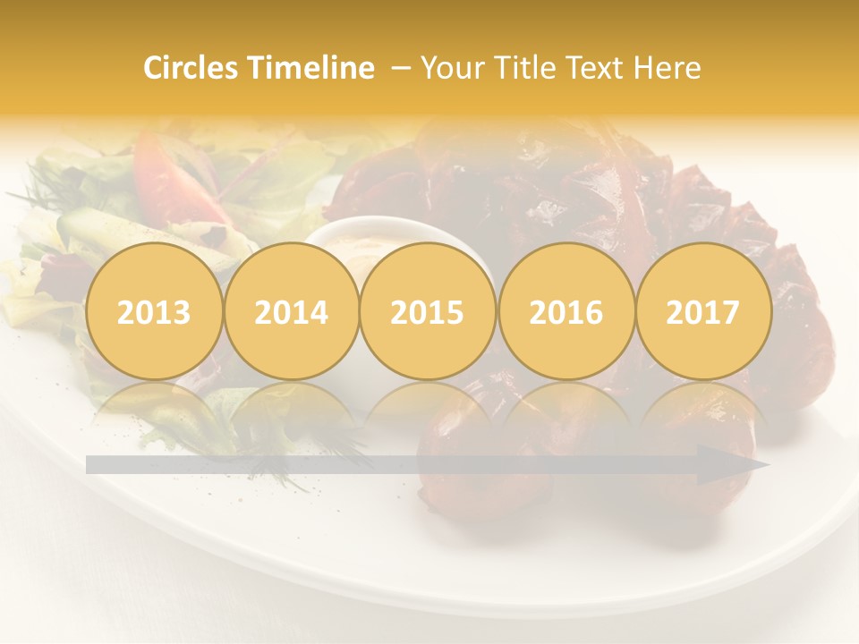 Sausage Dine Nutrition PowerPoint Template